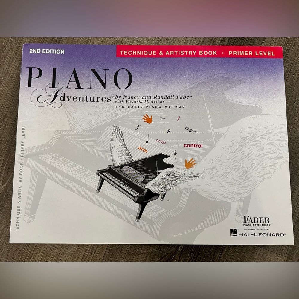 Faber Piano Adventures Primer Level Book - White Cover